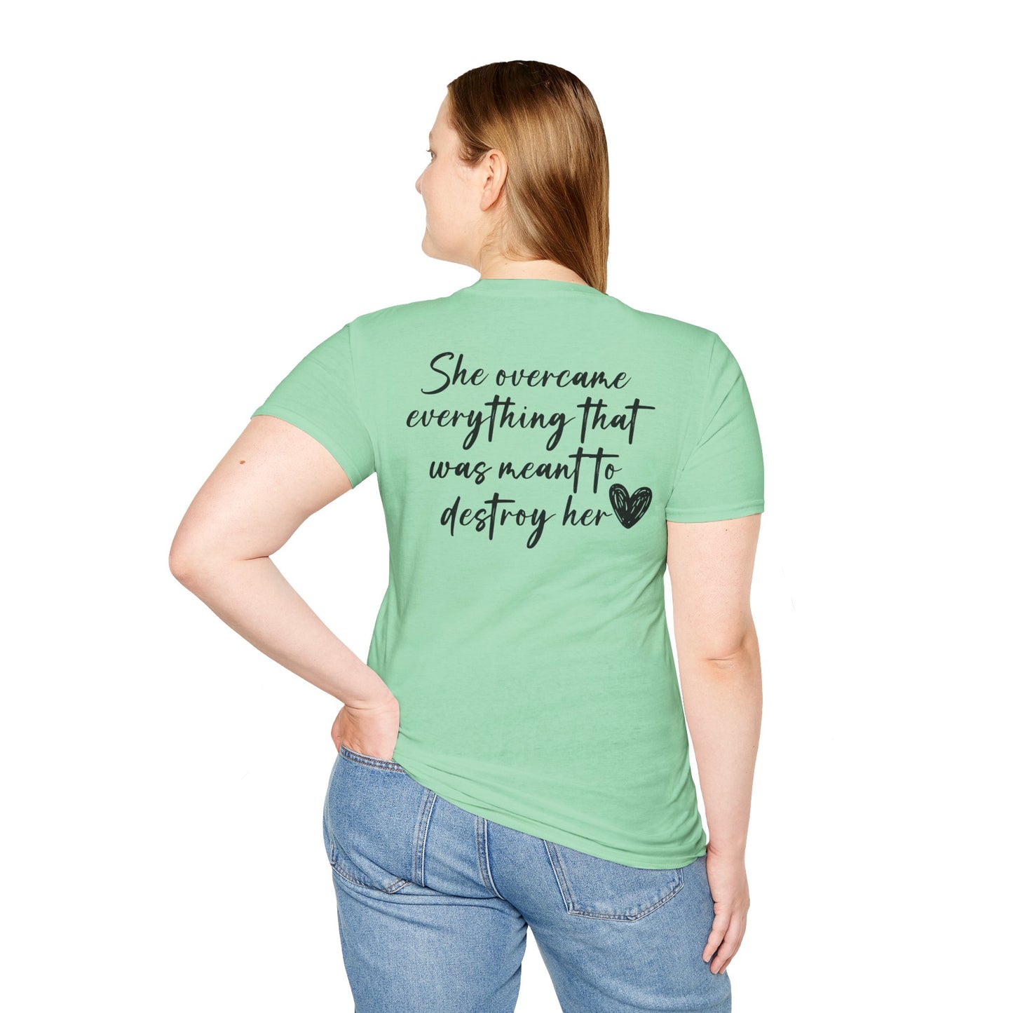 Empowering Unisex T-Shirt - "powHERful" & Inspirational Quote