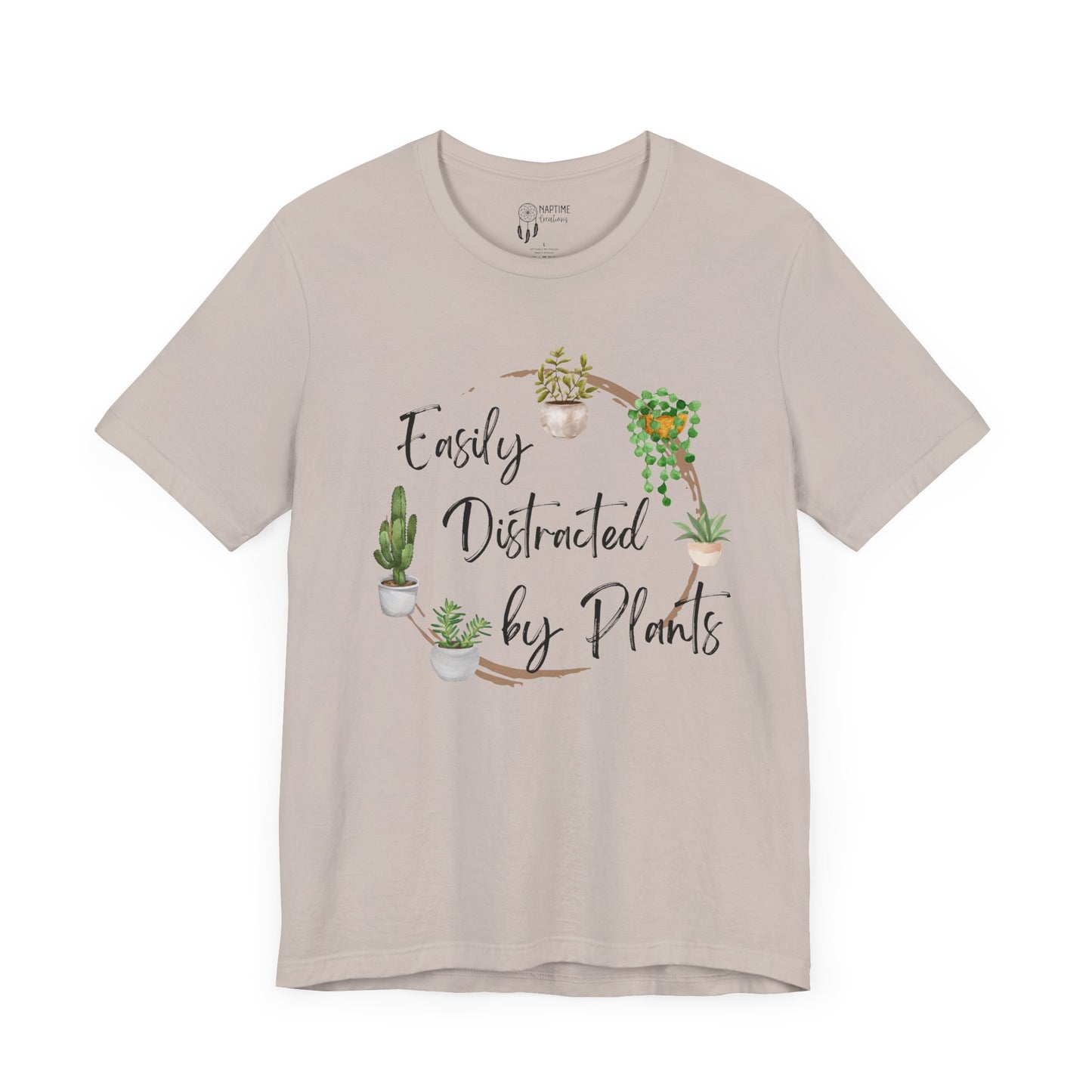 Easily Distracted by Plants Unisex Tee - Perfect for Plant Lovers