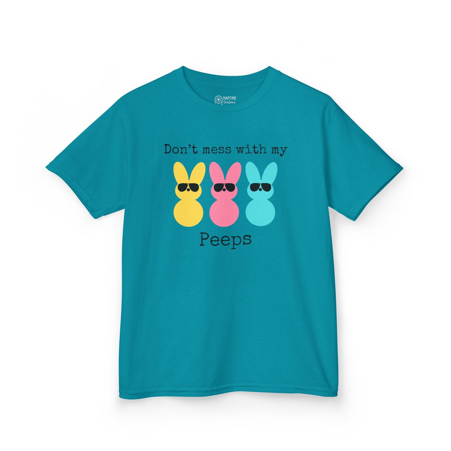 Don’t Mess With My Peeps Kids Heavy Cotton™ Tee l Perfect for Easter