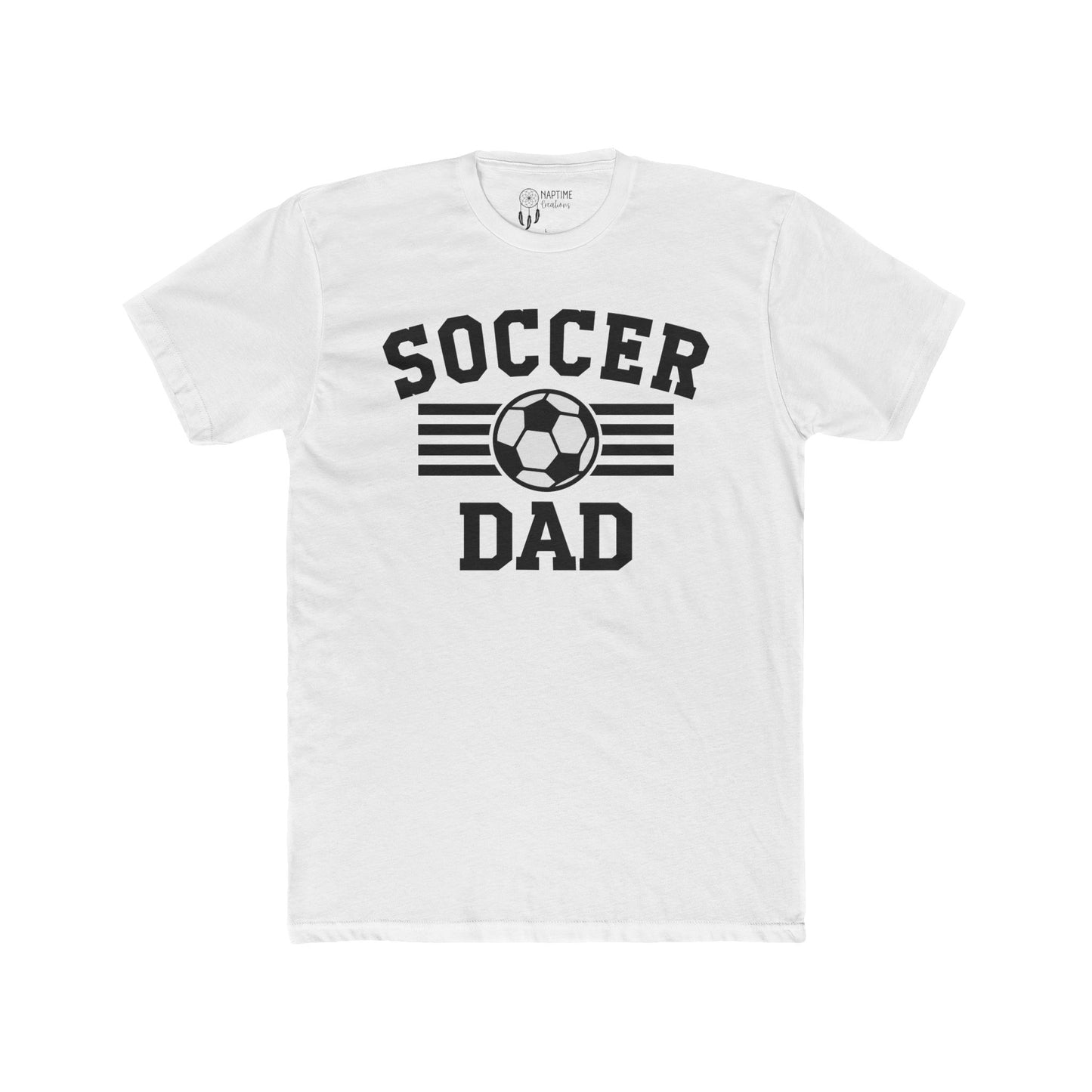 Soccer Dad Unisex Cotton Crew Tee - Perfect Gift for Soccer Enthusiasts