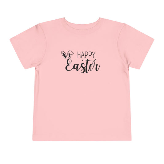Toddler Short Sleeve Tee - Happy Easter Design