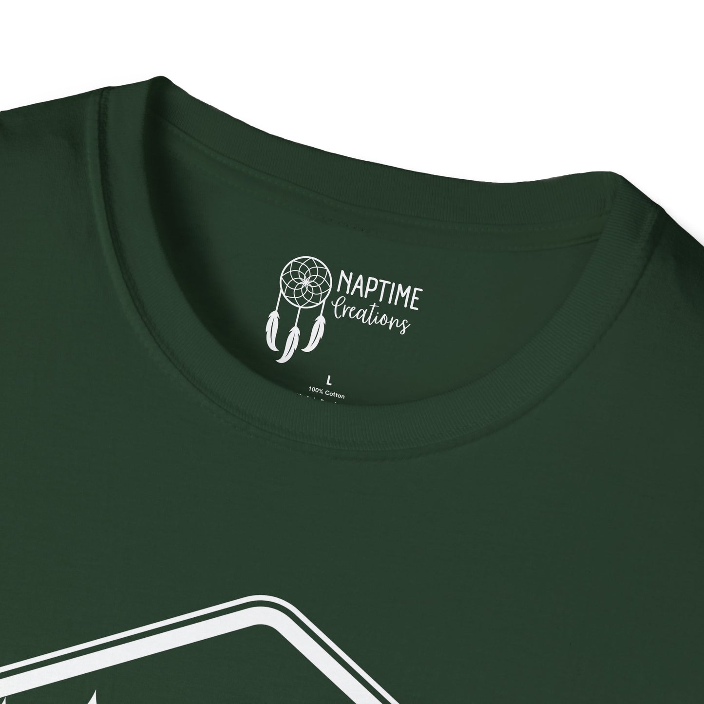 Unisex Softstyle T-Shirt - 'OUTSIDER' Camping Adventure Tee