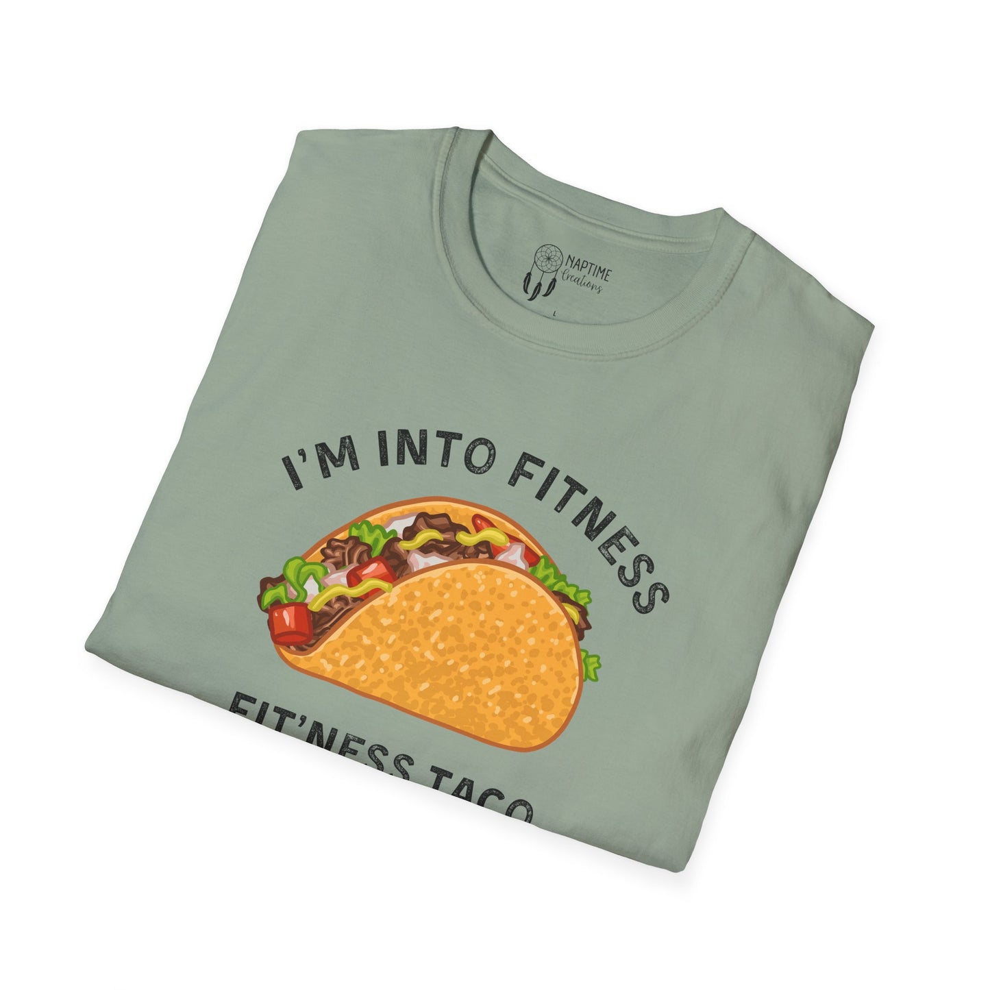 Funny Taco Fitness Unisex T-Shirt - Perfect for Foodies and Gym Enthusiasts