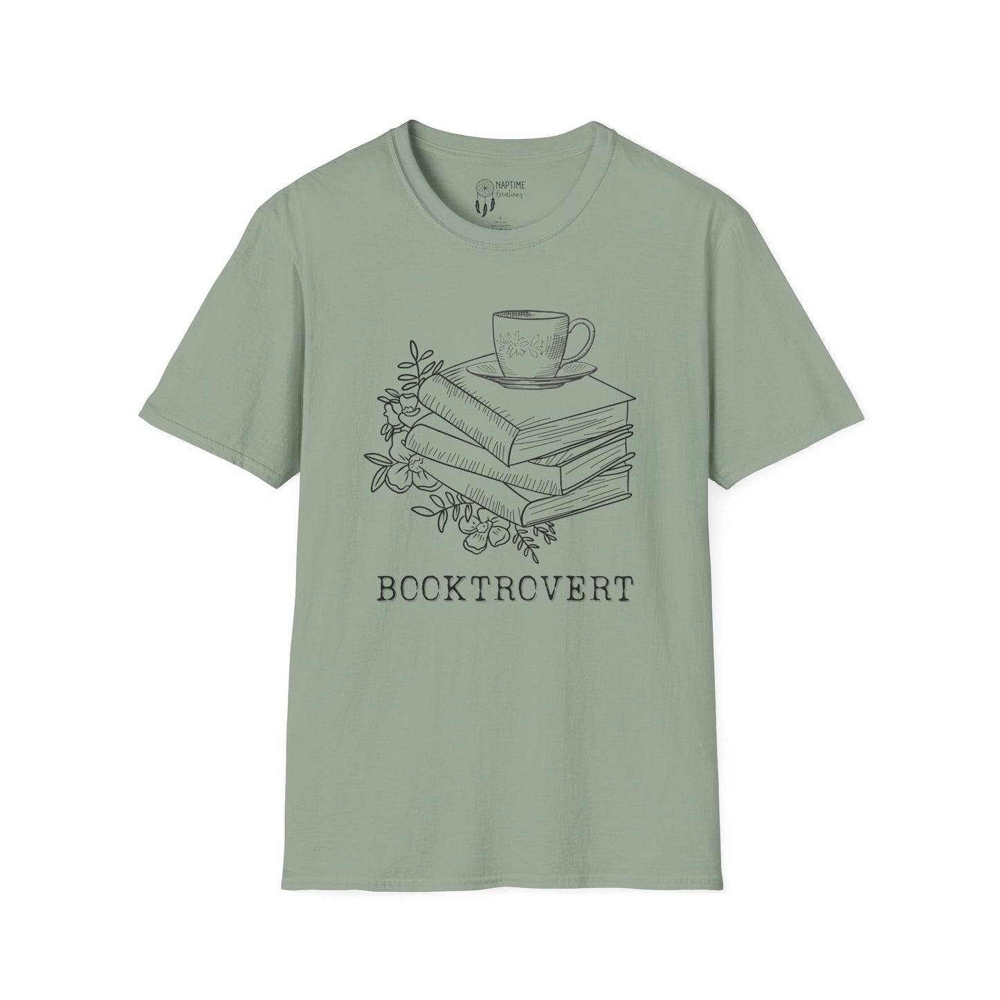 Book Lover's Unisex Softstyle T-Shirt - Cozy Reads Design