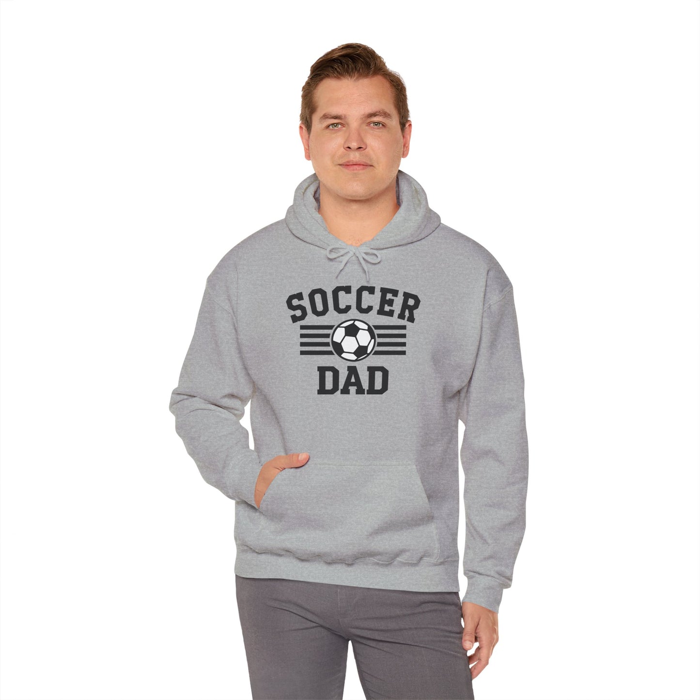 Soccer Dad Unisex Heavy Blend™ Hooded Sweatshirt - Perfect Gift for Soccer Lovers