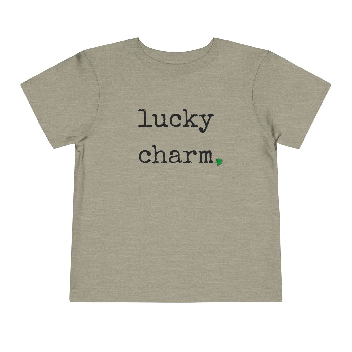Toddler Short Sleeve Tee - Lucky Charm - Perfect for St. Patrick's Day and Everyday Wear